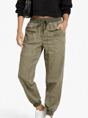 Young Fabulous & Broke Tan Cargo Soft Jogger Size Small